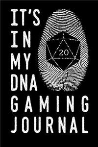 It's in My DNA Gaming Journal