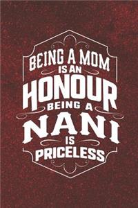 Being a Mom Is an Honor Being a Nani Is Priceless