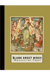 Blank Sheet Music Manuscript Paper