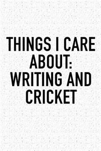 Things I Care about