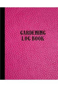 Gardening Log Book