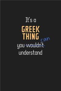 It's a Greek Thing You Can Understand