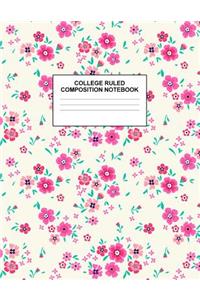 College Ruled Composition Notebook