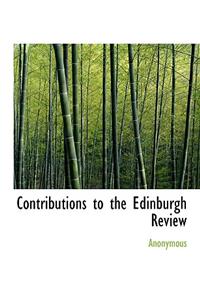 Contributions to the Edinburgh Review