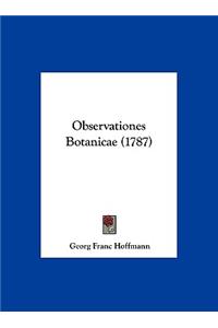 Observationes Botanicae (1787)