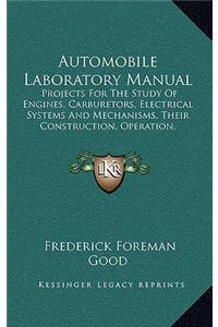 Automobile Laboratory Manual