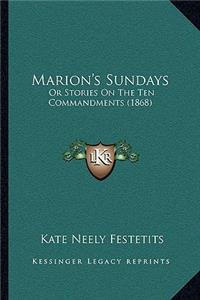 Marion's Sundays