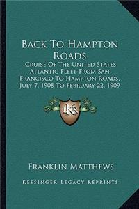 Back To Hampton Roads