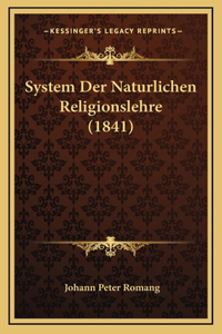 System Der Naturlichen Religionslehre (1841)
