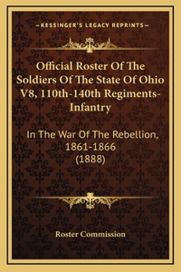 Official Roster Of The Soldiers Of The State Of Ohio V8, 110th-140th Regiments-Infantry