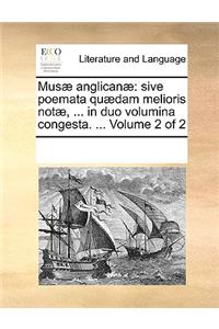 Musæ anglicanæ