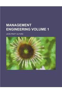 Management Engineering Volume 1