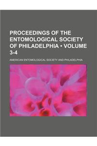 Proceedings of the Entomological Society of Philadelphia (Volume 3-4)