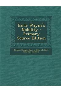 Earle Wayne's Nobility