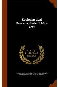 Ecclesiastical Records, State of New York