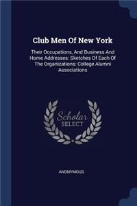 Club Men Of New York