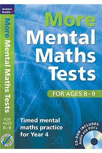 More Mental Maths Tests for Ages 8-9