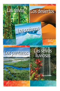 Spanish - Biomes and Ecosystems Set (5 Titles): Las Selvas Iluviosas/ Los Pantanos/ Los Desiertos/ Los Oceanos/ Las Selvas