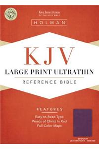 Large Print Ultrathin Reference Bible-KJV