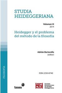 Studia Heideggeriana Vol III