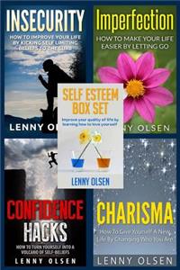 Self-Esteem Box Set: Insecurity, Imperfection, Confidence Hacks, Charisma