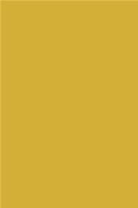 Journal Gold Color Simple Plain Gold