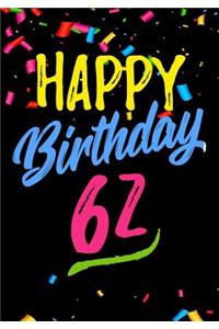 Happy Birthday 62