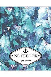 Blue Gem Notebook Journal: Pocket Notebook Journal Diary