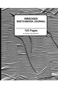 Wrecked Sketchbook Journal (Duct Tape)