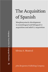 The Acquisition Of Spanish