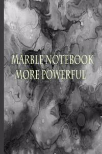 Marble notebook More powerful