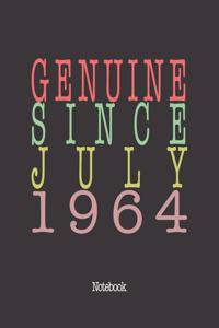 Genuine Since July 1964