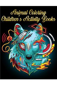 Animal Coloring Children's Activity Books