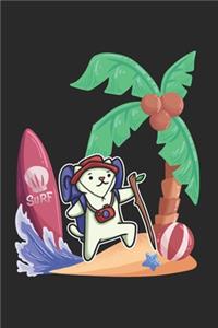 Hiking Isle Cat Notebook