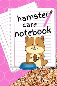 Hamster Care Notebook