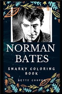 Norman Bates Snarky Coloring Book