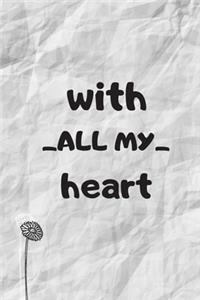 With All My Heart