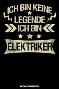 Ich bin keine Legende ich bin Elektriker