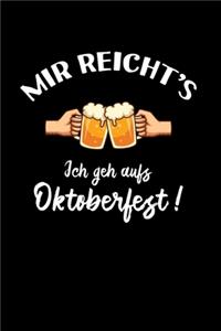 Wiesn: Ich geh aufs Oktoberfest: Notizbuch / Notizheft für Oktoberfest Wiesn Outfit Party Hemd A5 (6x9in) liniert mit Linien