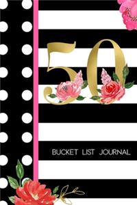 50 Bucket List Journal