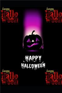 Notebook Happy Halloween Series, 100 White Pages, Size 6x9