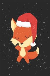Christmas Fox Cute Santa Fox