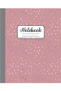 Notebook College Ruled 7.5