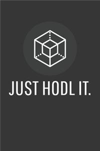 Just Hodl It Enigma Notebook