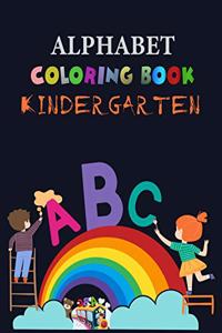 Alphabet Coloring Book Kindergarten