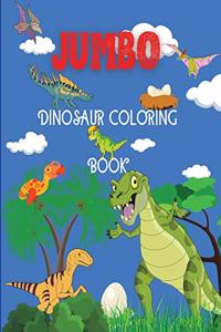 Jumbo Dinosaur Coloring Book