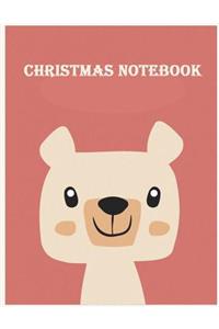Christmas notebook