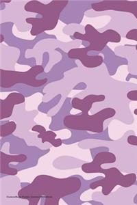 Camouflage Purple Journal Notebook