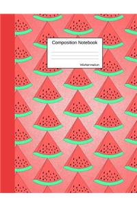 Watermelon Composition Notebook