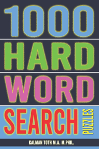 1000 Hard Word Search Puzzles